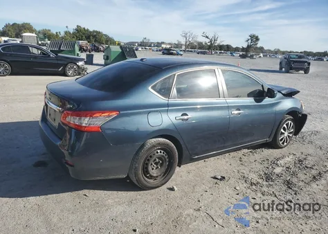 2015 Nissan Sentra S z USA, uszkodzony, nr VIN 3N1AB7AP5FL637516